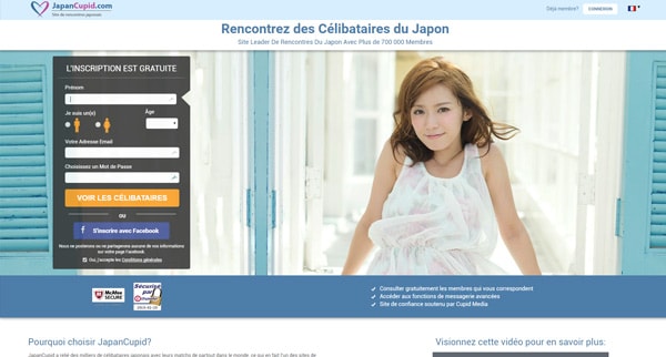 Avis JapanCupid site de rencontres asiatique