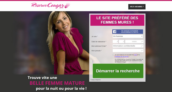 Avis site de rencontre reserve cougar